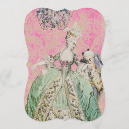 Drottning Marie Antoinette - Inbjudningar / Svar p