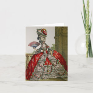 Drottning Marie Antoinette ~ Kort / Inbjudningar