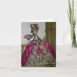 Drottning Marie Antoinette ~ Kort / Inbjudningar