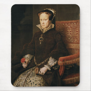 Drottning Mary mig av England Maria Tudor vid Musmatta