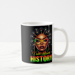 Drottning Melanin Stolta Svarta Kvinnor Afrikanska Kaffemugg