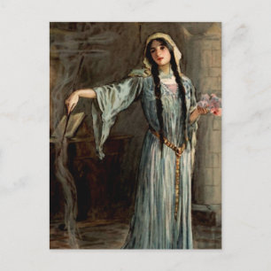 “Drottning Morgan Le Fay” av WH Margetson Vykort