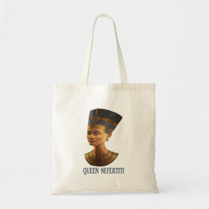 Drottning Nefertiti Ancient Egyptisk presentdesign Tygkasse