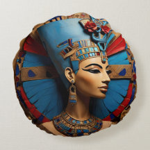 drottning Nefertiti gammal egyptisk gud