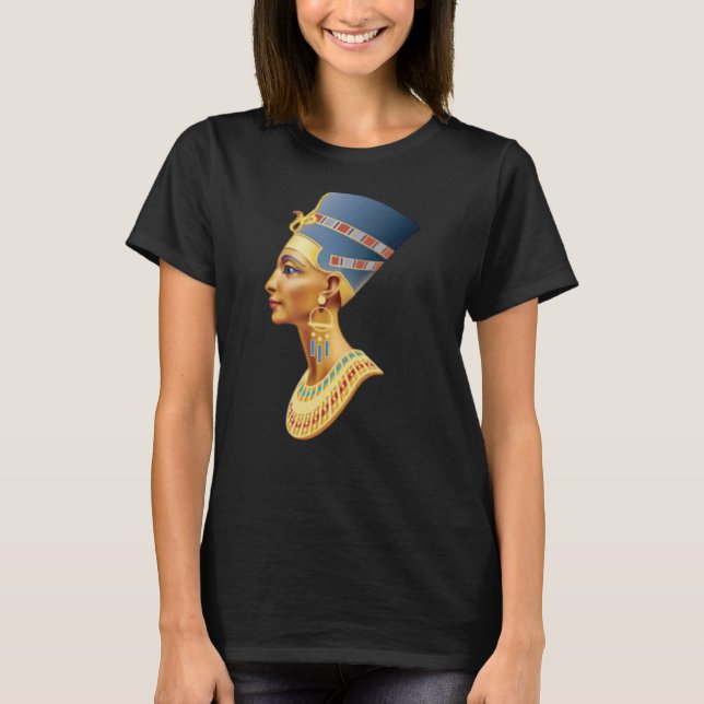 Drottning Nefertiti T Shirt (Framsida)