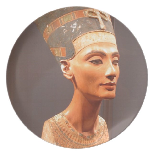 Drottning Nefertiti Tallrik (Framsidan)
