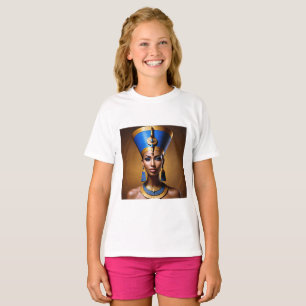 "Drottning Nefertiti" Vacker forntida afrikansk dr T Shirt