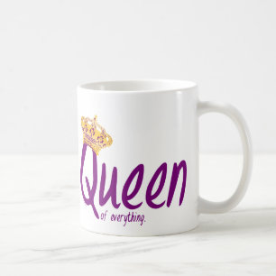 Drottning över allt [mugg] kaffemugg