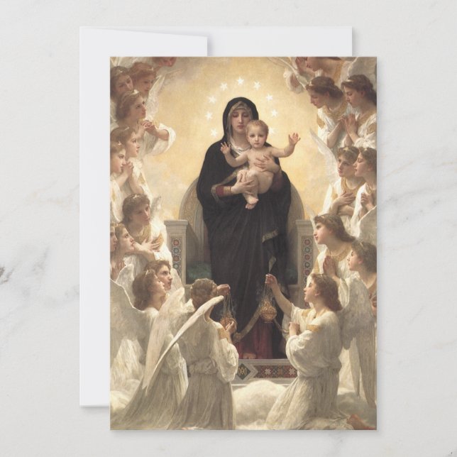 Drottning över änglarna Regina Angelorum av Bougue (Framsida)