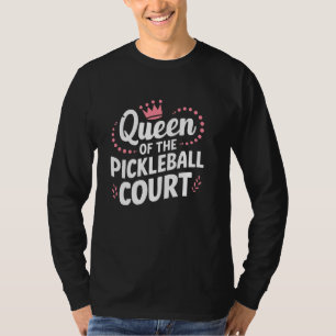 Drottning på Pickleballplanen T Shirt