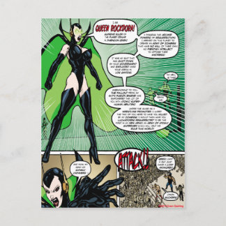 Drottning Rockdora vykort