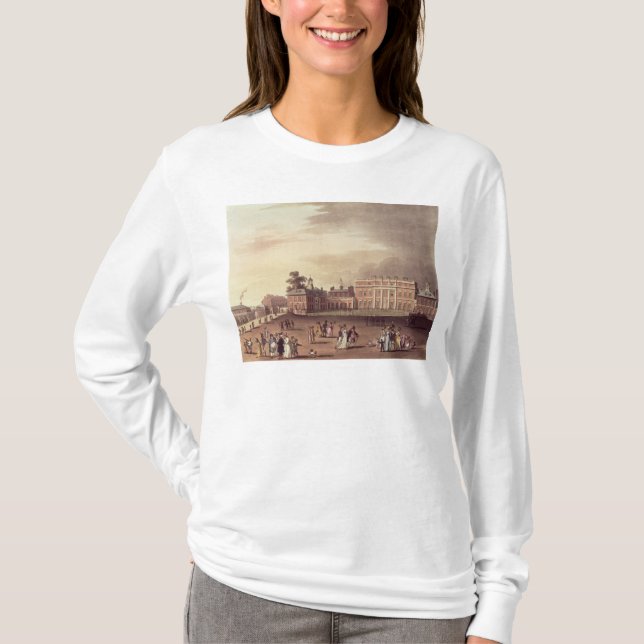 Drottning slott, St James parkerar T Shirt (Framsida)