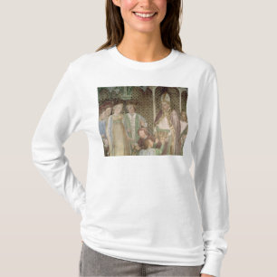 Drottning Theodolinda och Pope Gregory underbaren T Shirt