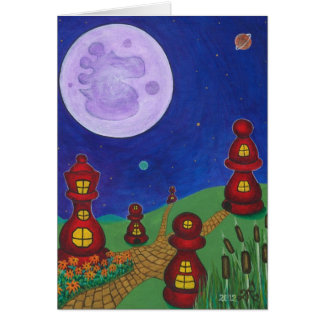 DROTTNING TOWN HÄLSNINGSKORT