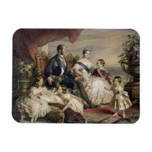 Drottning Victoria (1819-1901) och Prince Albert Magnet