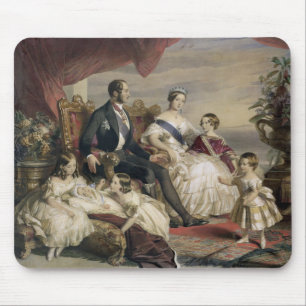 Drottning Victoria (1819-1901) och Prince Albert Musmatta