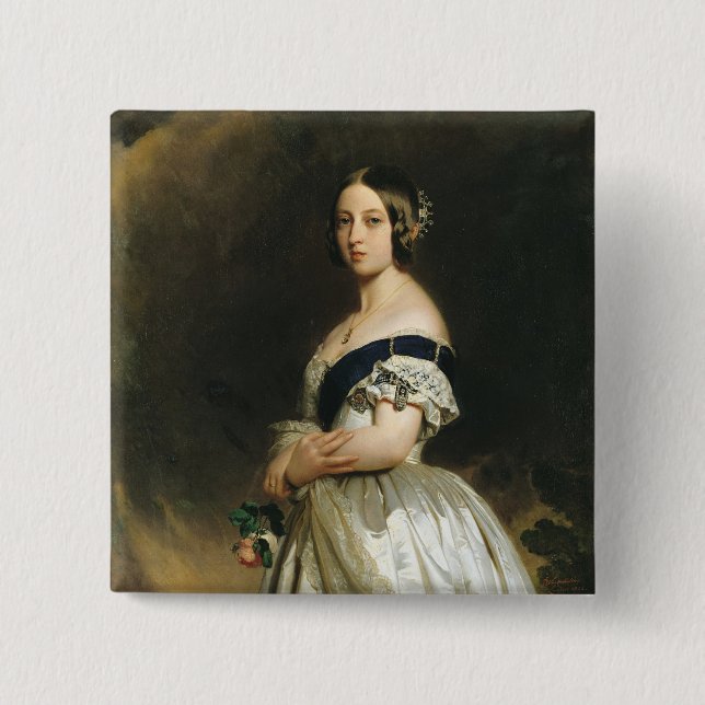 Drottning Victoria 1842 Knapp (Framsida)