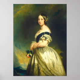 Drottning Victoria, Franz Winterhalter Fina Konsta Poster