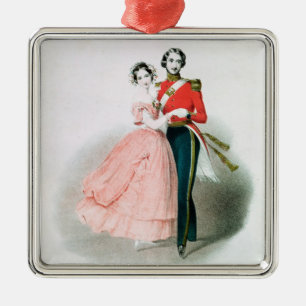 Drottning Victoria Julgransprydnad Metall