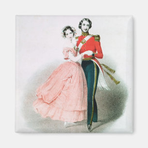 Drottning Victoria Magnet
