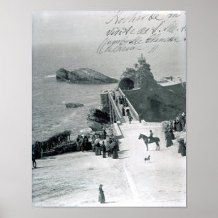 Drottning Victoria på den franska kusten Poster