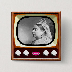 Drottning Victoria på den Retro TV:N Knapp
