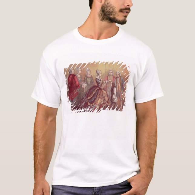 DrottningAnne röra Dr. Johnson Tee Shirt (Framsida)