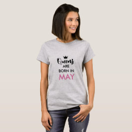 Drottningar är bördiga…, - Beställnings- månad och T-shirt