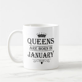 Drottningar är bördiga Januari muggar