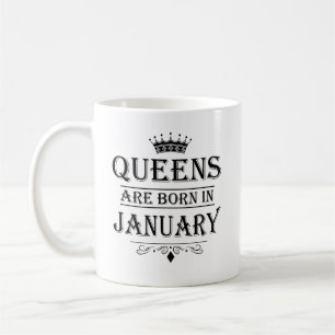 Drottningar är bördiga Januari muggar