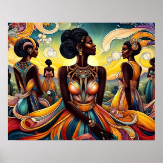 Drottningar Bland Oss Väggutskrift Poster