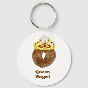 Drottningbagel Nyckelring