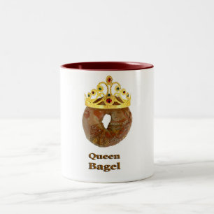 Drottningbagel Två-Tonad Mugg