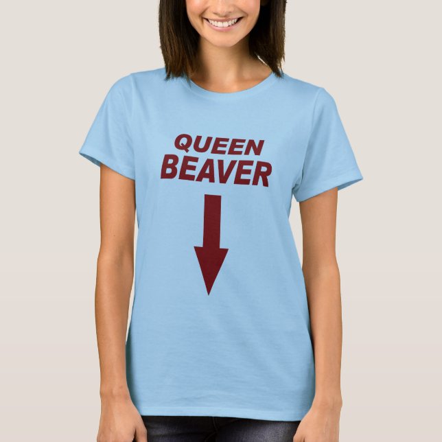 Drottningbäver T-shirt (Framsida)