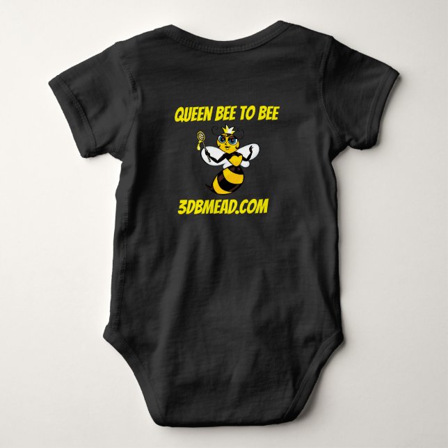Drottningbi att bli t shirt (Baksida)