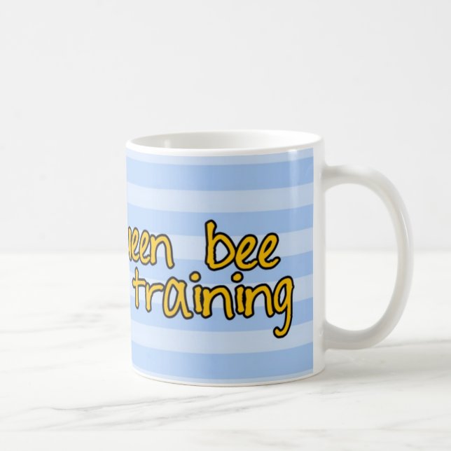 drottningbi i utbildning kaffemugg (Höger)