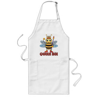 Drottningbiförkläde Långt Förkläde