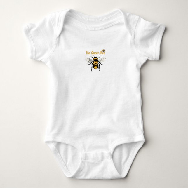 Drottningbina T-Shirt Baby Body (Framsida)