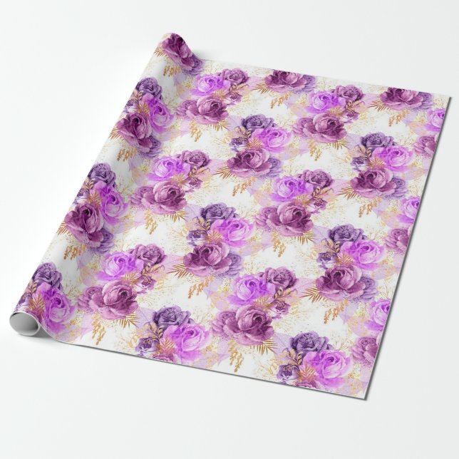 Drottningbiserien Design 1 Presentpapper (Utrullad)