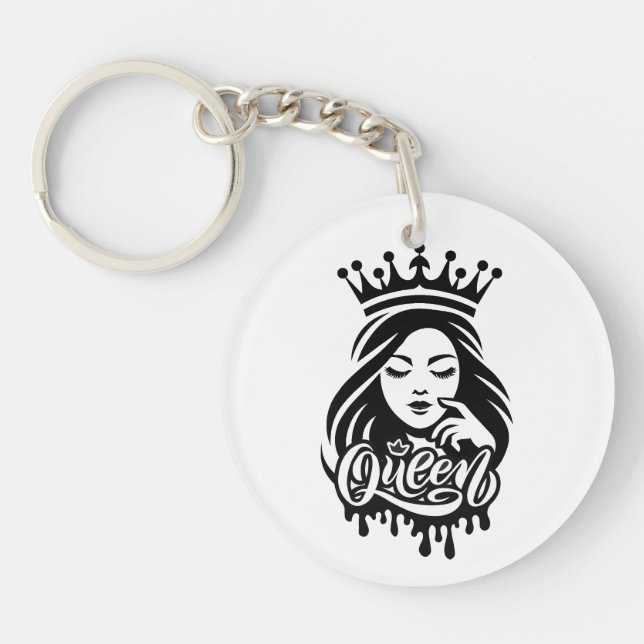 Drottningdesign – Elegant Royal Crown (Framsidan)