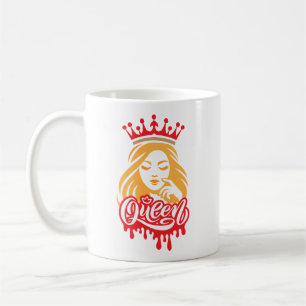 Drottningdesign – Elegant Royal Krona Kaffemugg