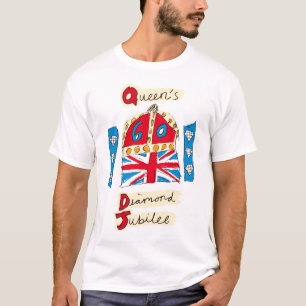 DrottningElizabeth II diamantjubileum Tee