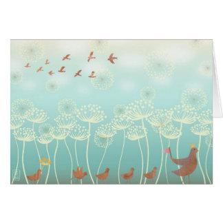 Drottningen Annes skolar det tomma kortet för Hälsningskort