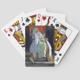 Drottningen av Danmark (av Edwin Austin Abbey) Casinokort