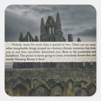 Drottningen av den förkrossade fyrkantigt klistermärke