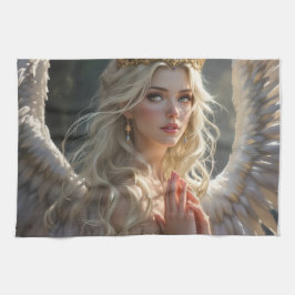 Drottningen av den kelestial Dawn Kökshandduk