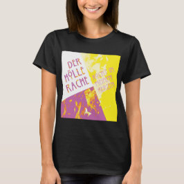 Drottningen av den vinkelformiga natten flammar t shirt