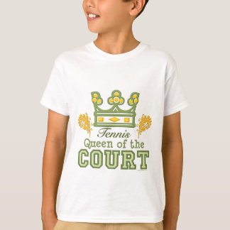 Drottningen av domstoltennisen lurar tshirten t shirt