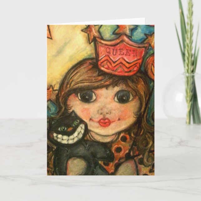 Drottningen av Halloween Kort (Framsida)