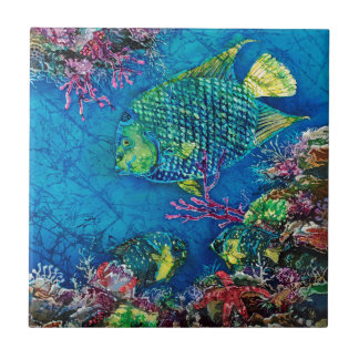 Drottningen av havet belägger med tegel kakelplatta